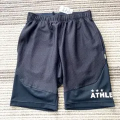 新品タグ付き　アスレタ　ハーフパンツ　メンズ　サッカー　M ジャージ　ブラック