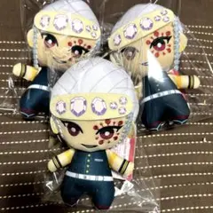 宇髄天元 ともぬい 鬼滅の刃 ぬいぐるみ 柱登場編 3点セット 音柱