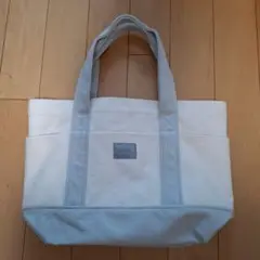 【natura tempo 】ホワイトトートバッグ