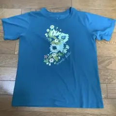 mont-bell 花柄プリント Tシャツ M