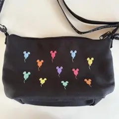 東京ディズニーリゾート パーク限定 ミッキーバルーン 刺繍 ショルダー