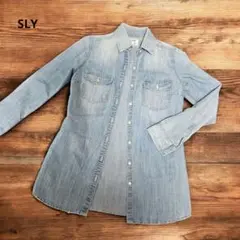 SLY　デニムシャツ S