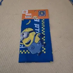 ミニオン タオル 青