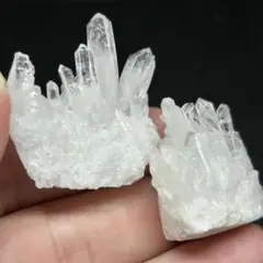215　天然石　水晶　クラスター　2点