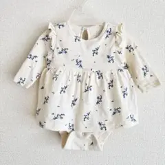 GAP　フローラル ボディスーツ ワンピース (ベビー)