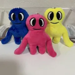 美品【AnimalKeychain】キーチェーン 宇宙人~3種セット~