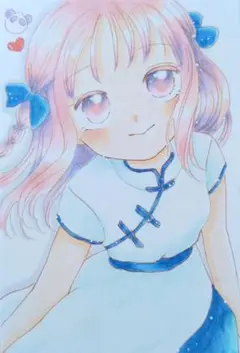 手描き　オリジナル　イラスト　318