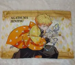 鬼滅の刃♪我妻善逸 雷の呼吸 枕カバー 43×63/黄色系【used】