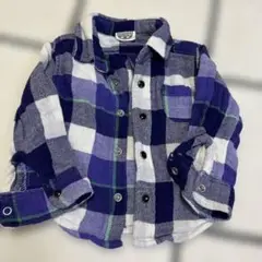 F.O.KIDS チェック柄シャツ 80