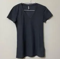 【ユニクロ】ワッフル生地Tシャツ　カーキ色　Mサイズ