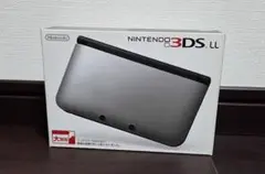 【美品】NINTENDO 3DS LL シルバー×ブラック
