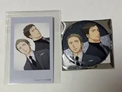 囀る鳥は羽ばたかない グリッター缶バッジ　アニメイト限定品　C カード C