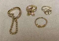 キッズリング　指輪　3点セット