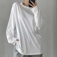 ソニョナラ　ロングTシャツ　ホワイト