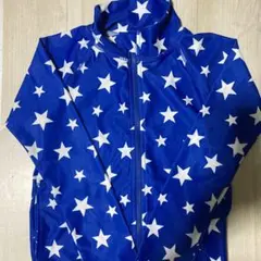 青い星柄ラッシュガード