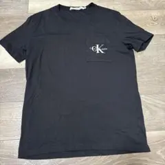 Calvin Klein jeans モノグラム　ポケt black XL