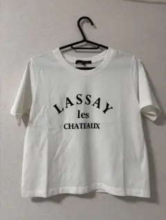 しまむら 半袖 Tシャツ ホワイト ロゴt