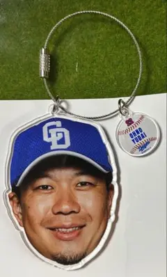 中日ドラゴンズ BIGFACE ワイヤーチャーム 大野雄大