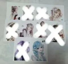 cottonmelodyd様 人物ステッカーセット