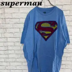 【ビンテージ】メンズ Tシャツ 半袖 スーパーマン superman プリント