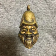 寿老人 福禄寿 ペンダント キーホルダー レトロ 縁起物 七福神 アンティーク
