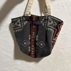 PENDLETON ウール トートバッグ 幾何学模様