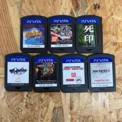 【動作未確認】PS VITA ソフト ６枚 まとめ売り