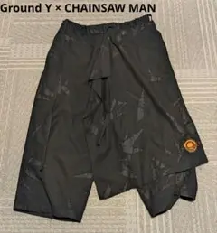 Ground Y × CHAINSAW MAN ショーツ FREESIZE