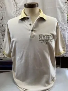MUNSINGWEAR ベージュ ポロシャツ