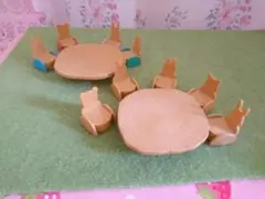 シルバニア　赤ちゃんテーブルセット　テーブル　　幼稚園　保育園　赤ちゃん
