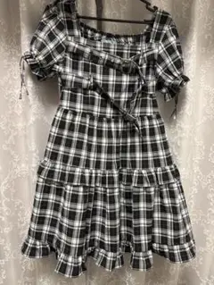 フリルちぇっくわんぴ ワンピース Hauls Hauls（ハウルズ）の「フリルちぇっくリボンわんぴ（ワンピース