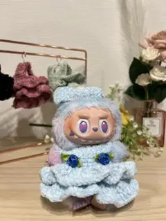 LABUBU洋服 ハンドメイド水色