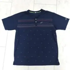 CROCODILE ネイビー Tシャツ 半袖