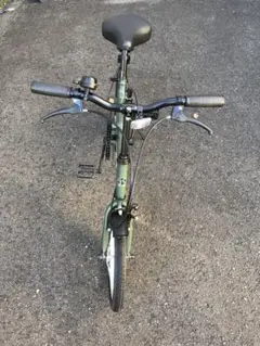 折りたたみ自転車(鍵、ライト付き)