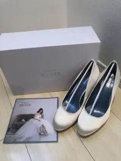 結婚式 ウェディングシューズ BENIR ハイヒール 12センチ シルクサテン
