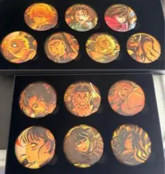 鬼滅の刃 無限城編 キービジュアル 缶バッジセット A+B