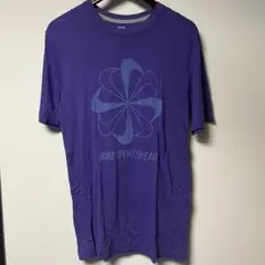 NIKE 風車　スポーツウェア 紫色 Tシャツ S