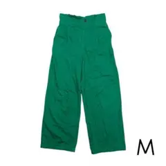 長ズボン　ロングパンツ　緑　グリーン　Mサイズ　緊急値下げ