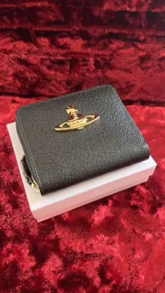 Executive ラウンドファスナー二つ折り財布 美品