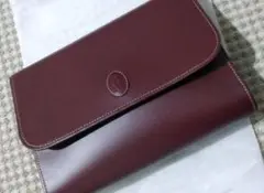 カルティエ クラッチバッグ未使用ビンテージ保存袋ギャランティカード付