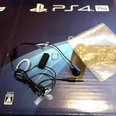 新品未使用品 PS4 純正付属品 モノラルヘッドセット イヤホン