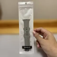 Apple Watch バンド グレー S/M 38/40/41mm