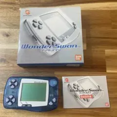 【BANDAI】ワンダースワン 本体 クリアブルー