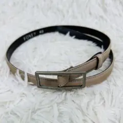 ✨美品✨ FOXEY フォクシー ベルト ベージュ 40