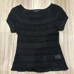 MADAM JOCONDE ブラック 半袖 トップス