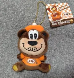 【新品タグ付】A&W　ルーティ　ミニ 　ぬいぐるみ　ベア　ボールチェーン付き