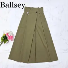 ■ Ballsey ガウチョパンツ コットン カーキ 32