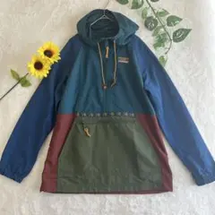 【美品】 L.L.Bean レディース アノラックパーカー チロリアン Mサイズ