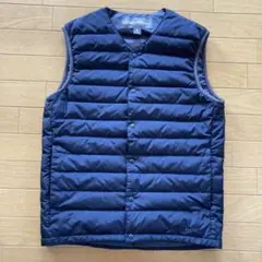 EDDIE BAUER ダウンベスト EB650 ネイビー 美品
