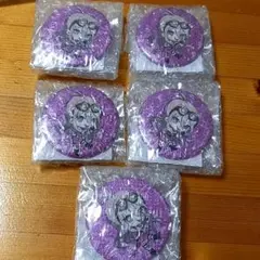 ダンガンロンパ　オンラインくじ 入間美兎　セット D賞　グリッター缶バッジ